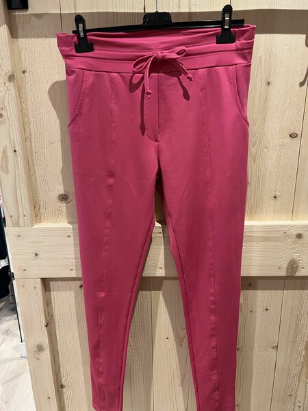 Triple Nine travelstof broek Fuchsia - roze