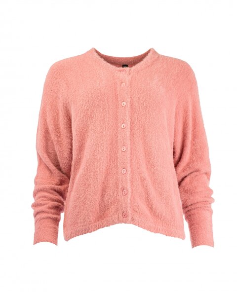 NED Frino LS-RMJ Furry Knit  - Dusty Rose