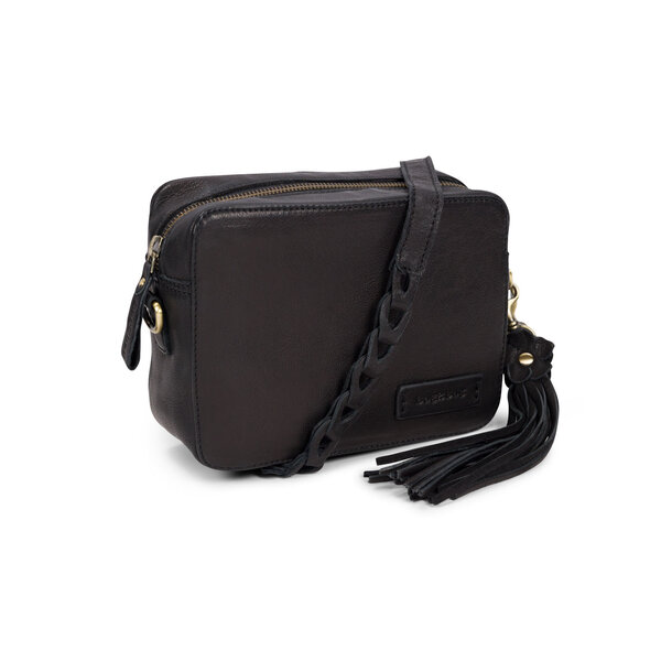 Bag2Bag hand/schoudertas Gota - Black