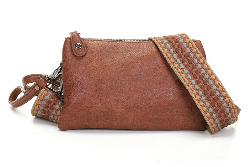 Ook-Leuk crossbody/ schoudertasje New York - cogna