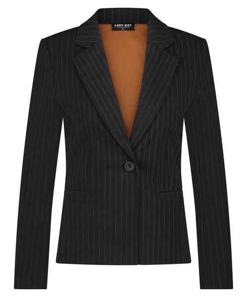 Lady Day blazer Billy - Pinstripe Black L46.491.2217