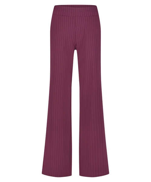 Lady Day Pantalon Skyler - Cherry pinstripe print