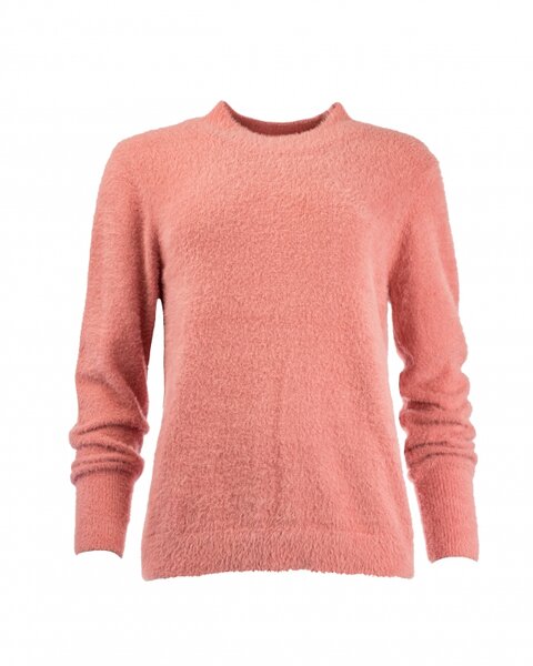 NED Fresa LS-RMJ Furry Knit  - Dusty Rose