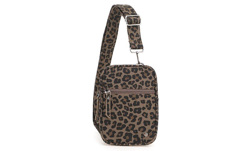 Ook-Leuk crossbody/ schoudertasje Ruigoord - Panter