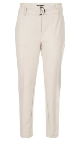 NED broek 7/8 Jillian Crepe Woven/Elastan - Moonbeam