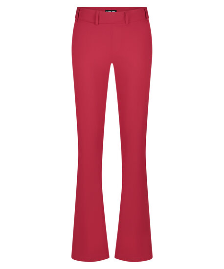 Lady Day Poppy flared broek travel - Valentine ( rood )