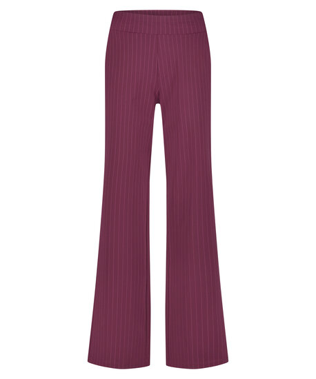 Lady Day Pantalon Skyler - Cherry pinstripe print