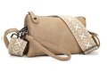 Ook-Leuk crossbody/ schoudertasje New York - sand