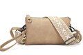 Ook-Leuk crossbody/ schoudertasje New York - sand