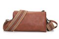 Ook-Leuk crossbody/ schoudertasje New York - cognac